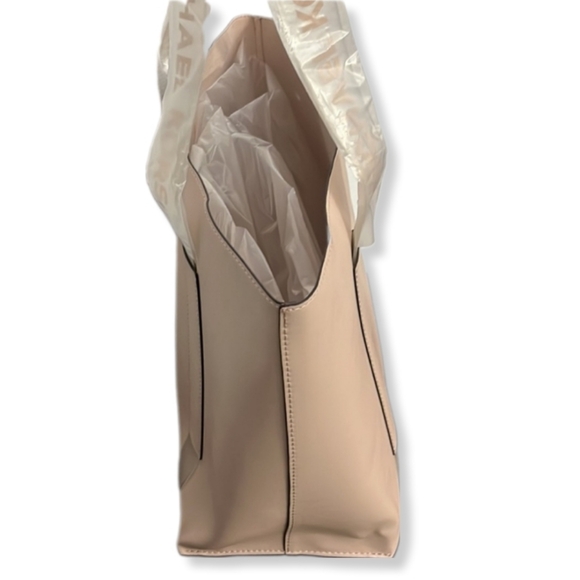 NEW MICHAEL KORS BLUSH PINK PATENT TOTE SHOULDER BAG - Picture 5 of 8